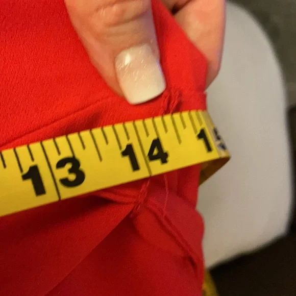 Red Ann Taylor Bell Sleeve Dress- Size 8- NWT - Picture 16 of 16